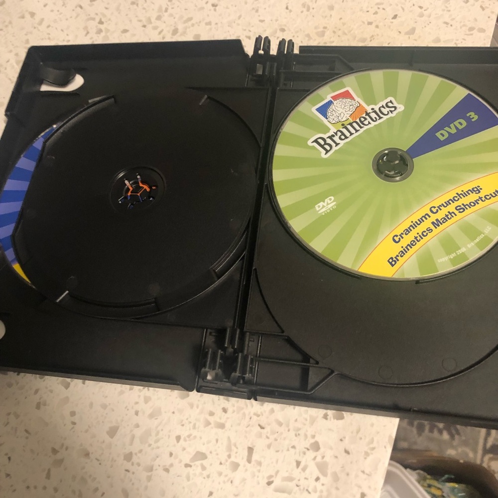 Brainetics Math Memory System Complete 5 DVD - Picture 6 of 11
